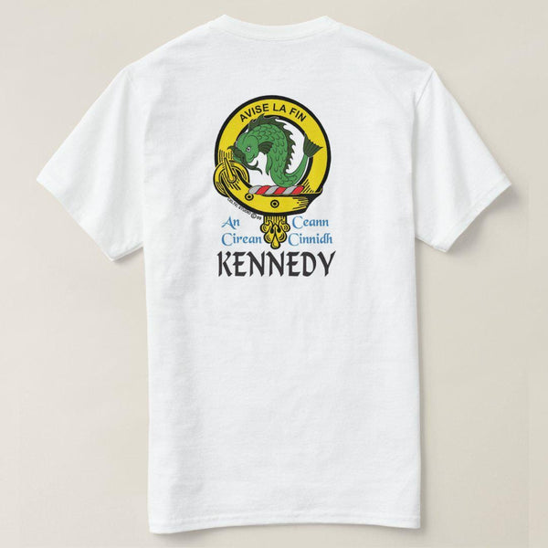 Kennedy Scottish Clan Crest Full T-Shirt, Family Crest Shirt