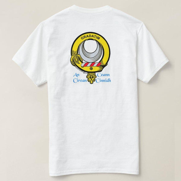 Kilgour Scottish Clan Crest Full T-Shirt, Family Crest Shirt