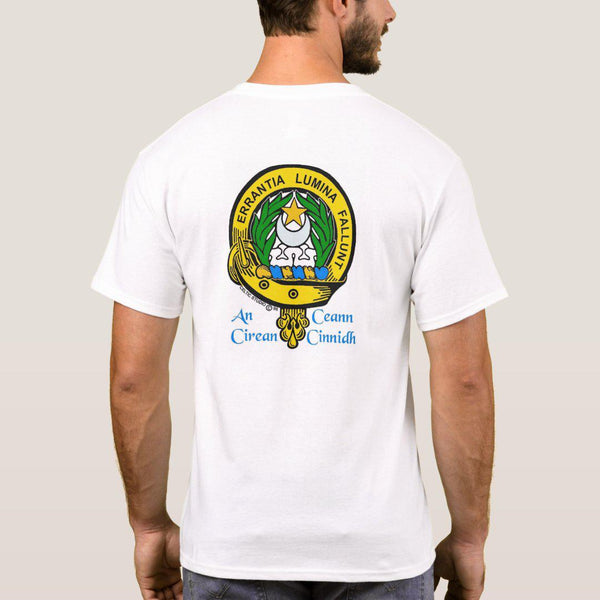 Kinnard Scottish Clan Crest Full T-Shirt, Family Crest Shirt