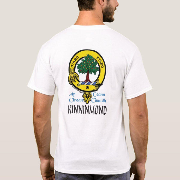 Kinninmond Scottish Clan Crest Full T-Shirt, Family Crest Shirt