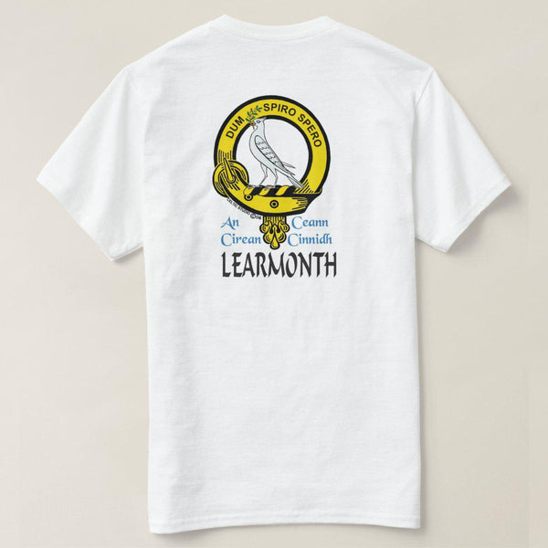 Learmonth Scottish Clan Crest Full T-Shirt, Family Crest Shirt