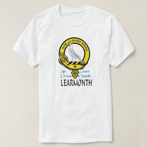 Learmonth Scottish Clan Crest Full T-Shirt, Family Crest Shirt