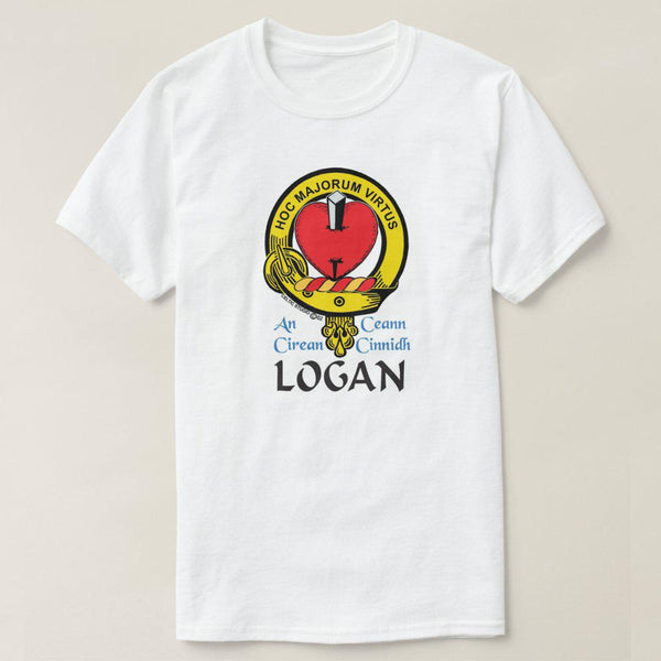 Logan Scottish Clan Crest Full T-Shirt, Family Crest Shirt