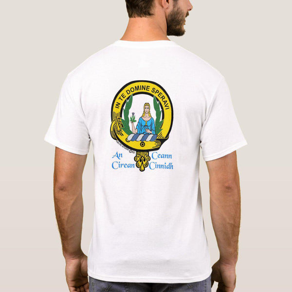 Lyon Scottish Clan Crest Full T-Shirt, Family Crest Shirt