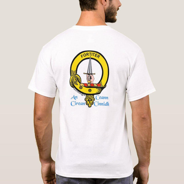 MacAlister Scottish Clan Crest Full T-Shirt, Family Crest Shirt
