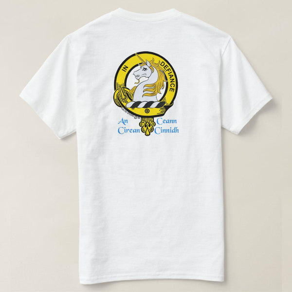 Macbriar Scottish Clan Crest Full T-Shirt, Family Crest Shirt