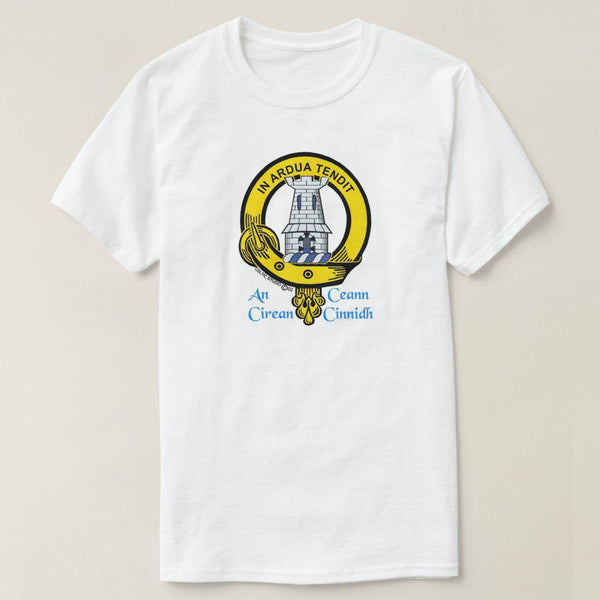 MacCallum Scottish Clan Crest Full T-Shirt, Family Crest Shirt
