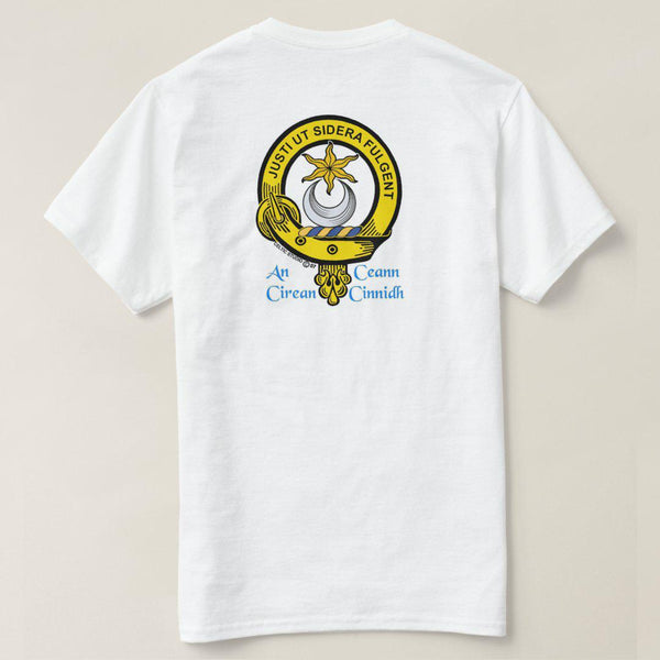 MacColl Scottish Clan Crest Full T-Shirt, Family Crest Shirt