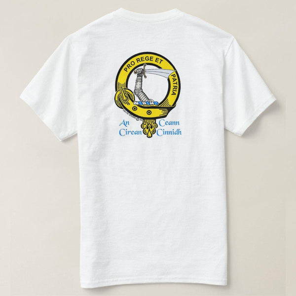 MacCubbin Scottish Clan Crest Full T-Shirt, Family Crest Shirt