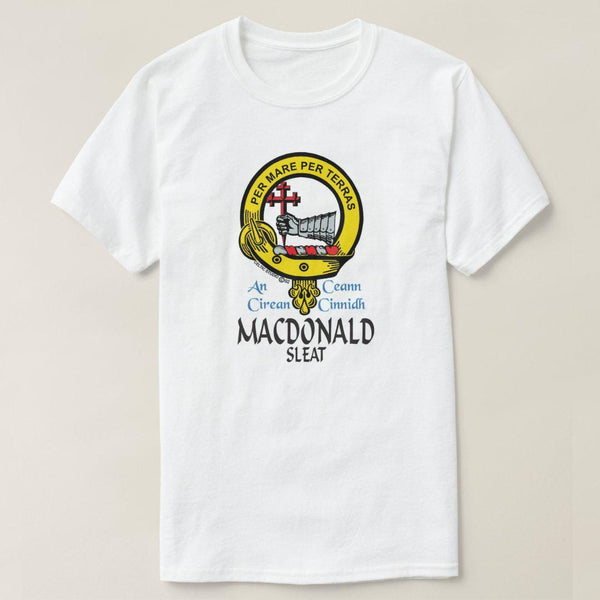 MacDonald Sleat Scottish Clan Crest Full T-Shirt, Family Crest Shirt