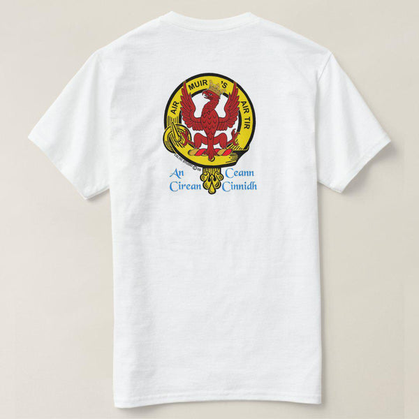 MacDonald Keppoch Scottish Clan Crest Full T-Shirt, Family Crest Shirt