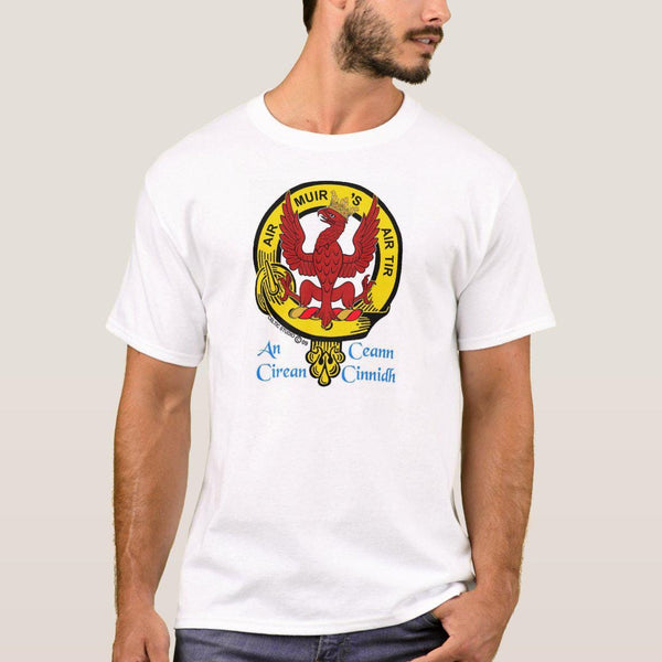 MacDonald Keppoch Scottish Clan Crest Full T-Shirt, Family Crest Shirt