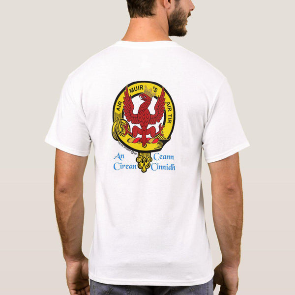 MacDonald Keppoch Scottish Clan Crest Full T-Shirt, Family Crest Shirt