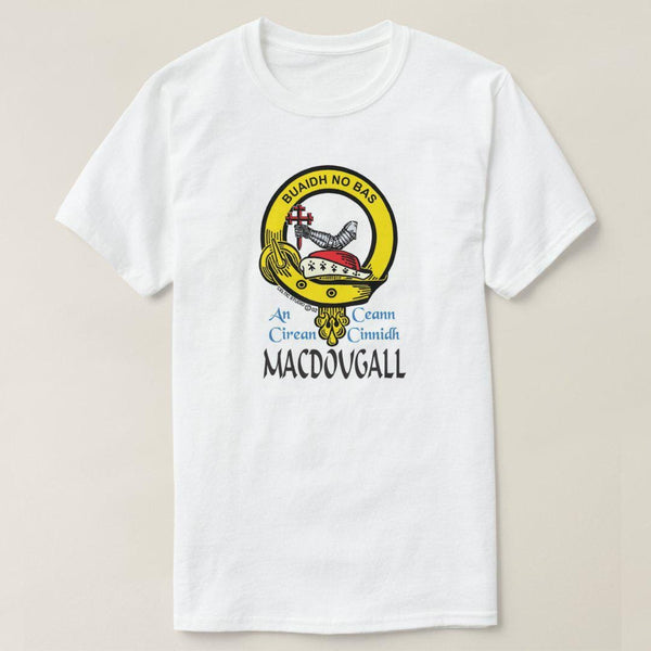 MacDougall Scottish Clan Crest Full T-Shirt, Family Crest Shirt