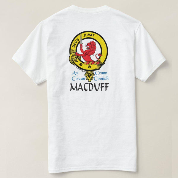 MacDuff Scottish Clan Crest Full T-Shirt, Family Crest Shirt