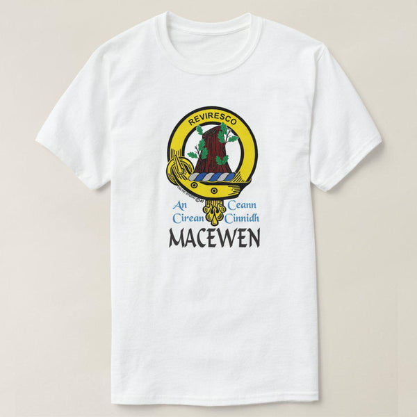 MacEwen Scottish Clan Crest Full T-Shirt, Family Crest Shirt