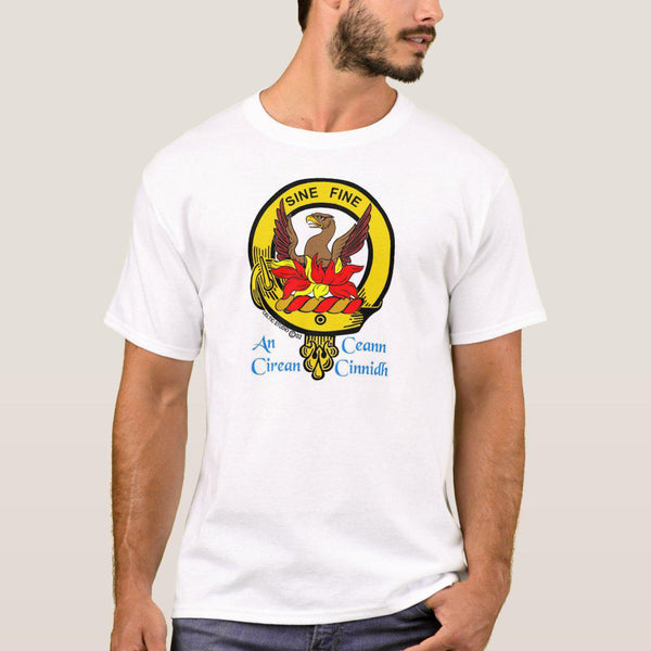 MacGill Scottish Clan Crest Full T-Shirt, Family Crest Shirt