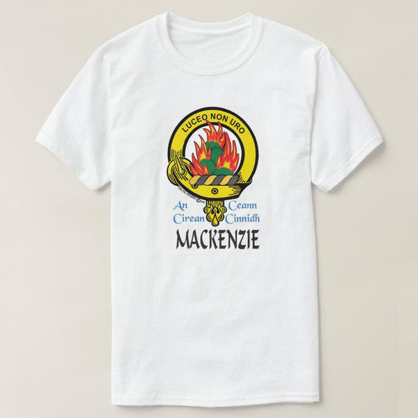 MacKenzie Scottish Clan Crest Full T-Shirt, Family Crest Shirt