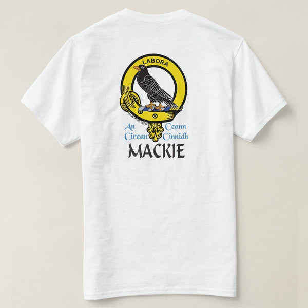 MacKie Scottish Clan Crest Full T-Shirt, Family Crest Shirt