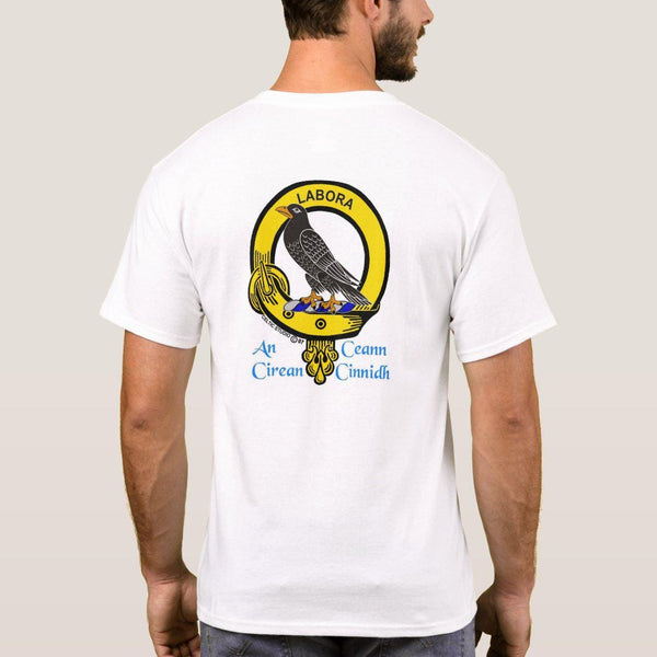 MacKie Scottish Clan Crest Full T-Shirt, Family Crest Shirt