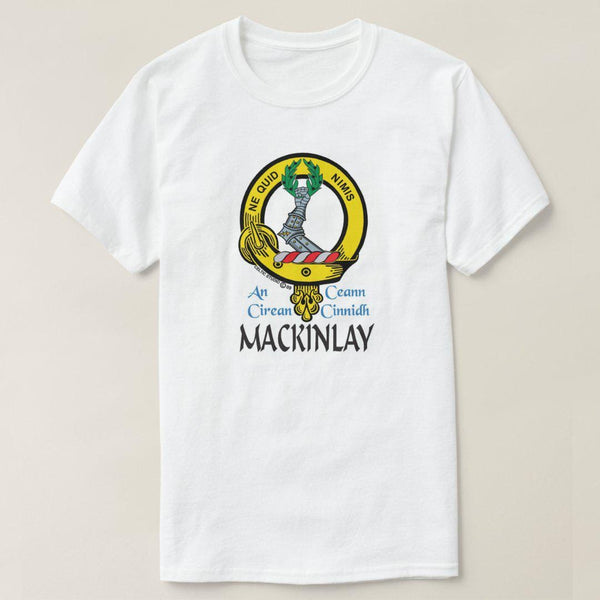 MacKindlay Scottish Clan Crest Full T-Shirt, Family Crest Shirt