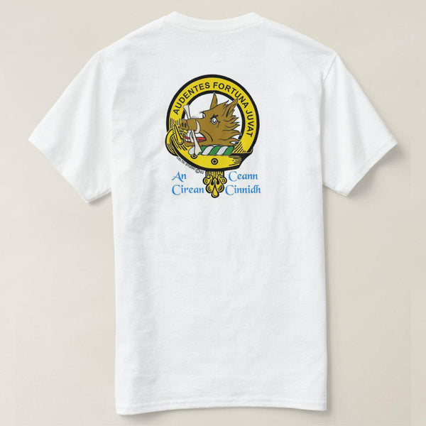 MacKinnon Scottish Clan Crest Full T-Shirt, Family Crest Shirt