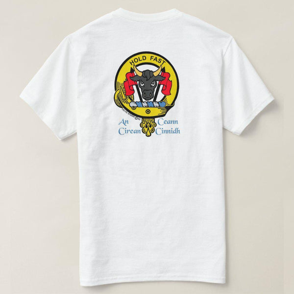 MacLeod Scottish Clan Crest Full T-Shirt, Family Crest Shirt