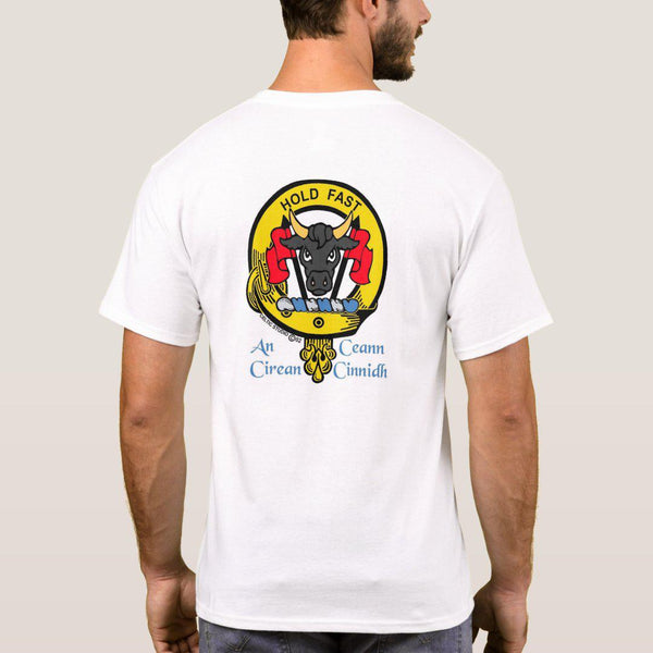 MacLeod Scottish Clan Crest Full T-Shirt, Family Crest Shirt