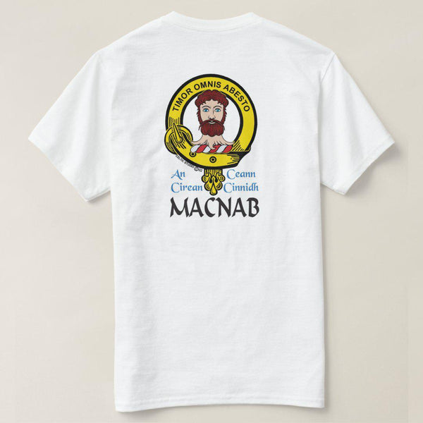 MacNab Scottish Clan Crest Full T-Shirt, Family Crest Shirt