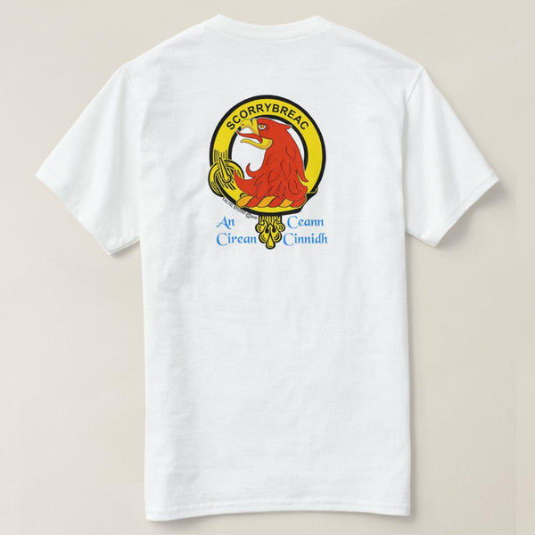 MacNicol Scottish Clan Crest Full T-Shirt, Family Crest Shirt