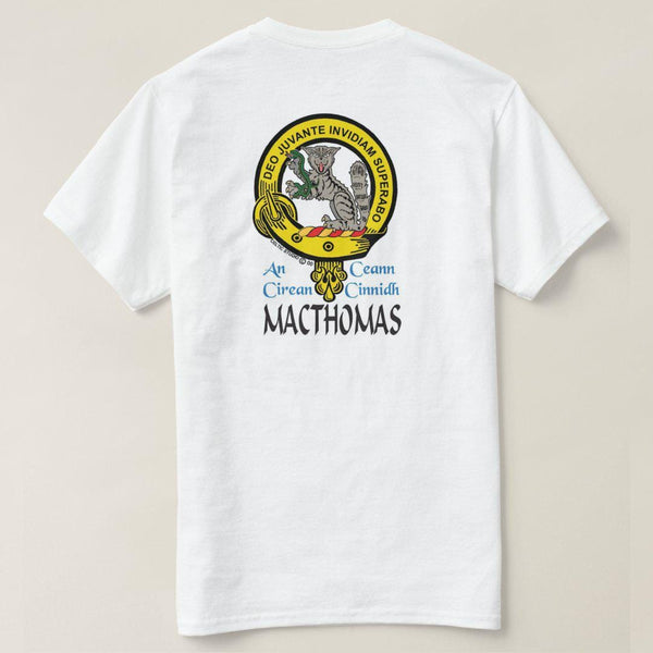 MacThomas Scottish Clan Crest Full T-Shirt, Family Crest Shirt
