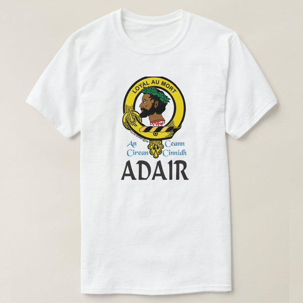 Adair Scottish Clan Crest Full T-Shirt, Family Crest Shirt