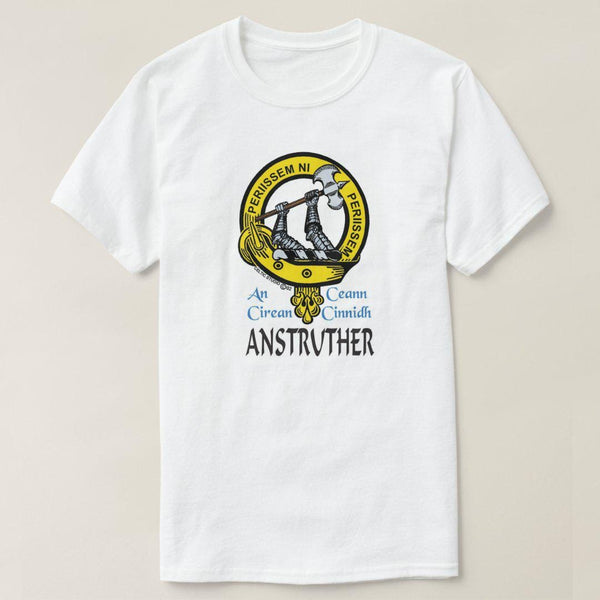 Anstruther Scottish Clan Crest Full T-Shirt, Family Crest Shirt