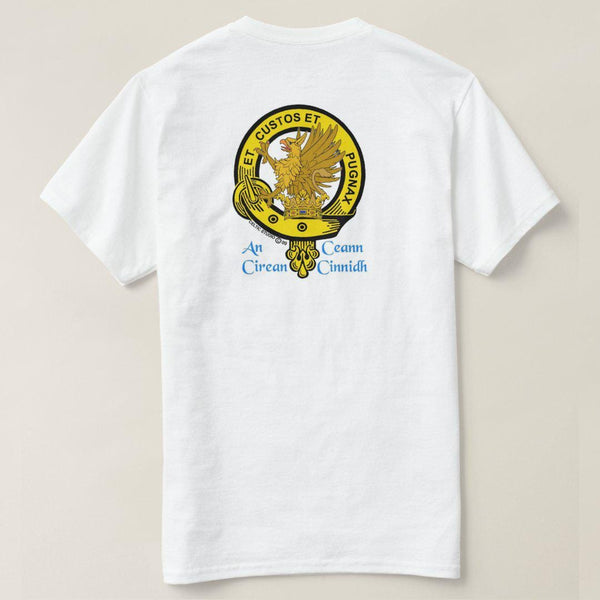 Marjoribanks Scottish Clan Crest Full T-Shirt, Family Crest Shirt