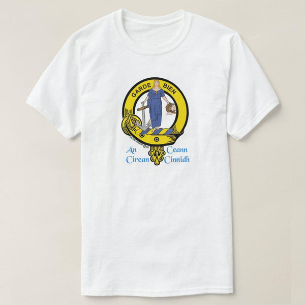 Montgomery Scottish Clan Crest Full T-Shirt, Family Crest Shirt