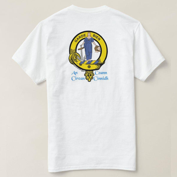 Montgomery Scottish Clan Crest Full T-Shirt, Family Crest Shirt
