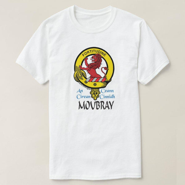 Moubray Scottish Clan Crest Full T-Shirt, Family Crest Shirt