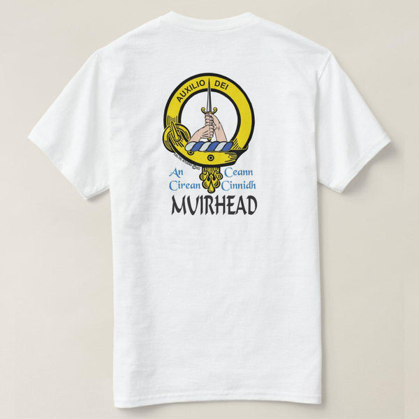 Muirhead Scottish Clan Crest Full T-Shirt, Family Crest Shirt
