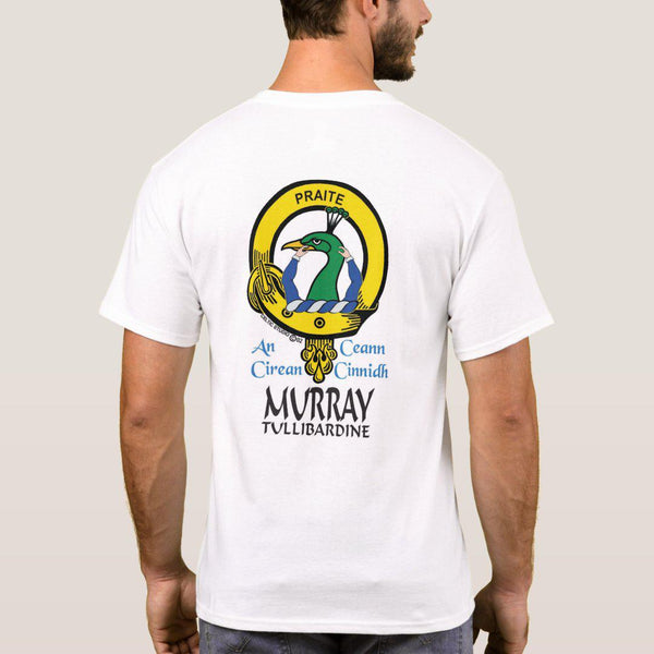 Murray Tullibardine Scottish Clan Crest Full T-Shirt, Family Crest Shirt