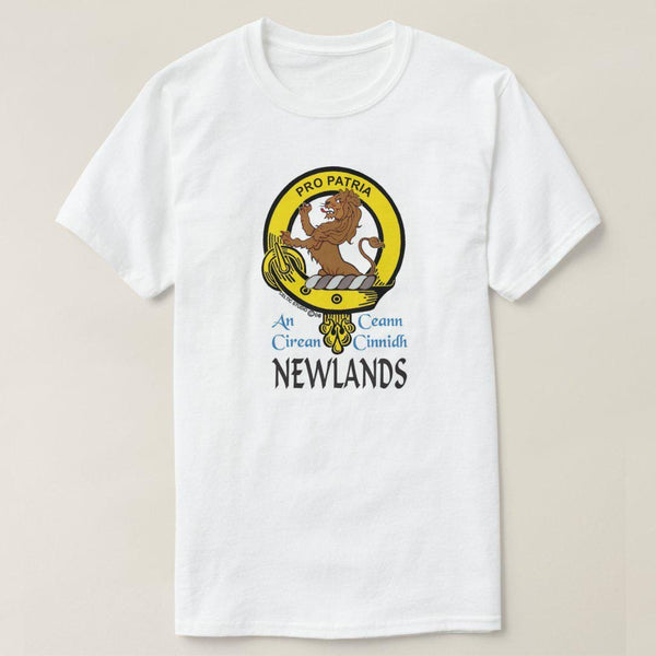 Newlands Scottish Clan Crest Full T-Shirt, Family Crest Shirt