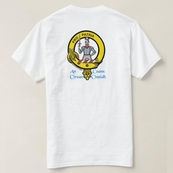 Bannerman Scottish Clan Crest Full T-Shirt, Family Crest Shirt