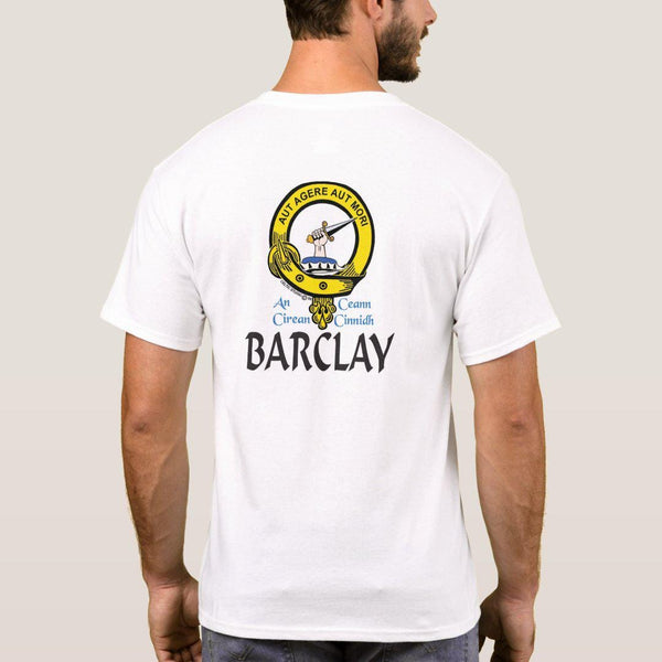 Barclay Scottish Clan Crest Full T-Shirt, Family Crest Shirt