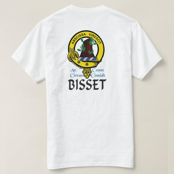 Bisset Scottish Clan Crest Full T-Shirt, Family Crest Shirt