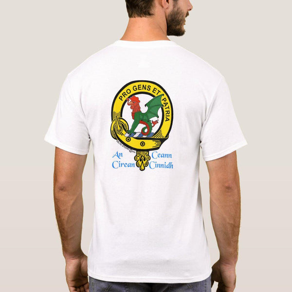 Pendergast Scottish Clan Crest Full T-Shirt, Family Crest Shirt