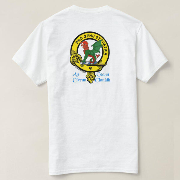 Pendergast Scottish Clan Crest Full T-Shirt, Family Crest Shirt