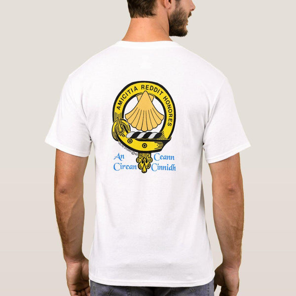 Pringle Scottish Clan Crest Full T-Shirt, Family Crest Shirt