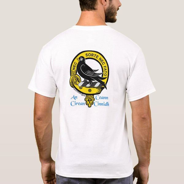 Rutherford Scottish Clan Crest Full T-Shirt, Family Crest Shirt