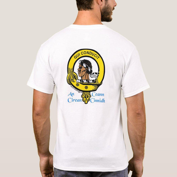 Borthwick Scottish Clan Crest Full T-Shirt, Family Crest Shirt