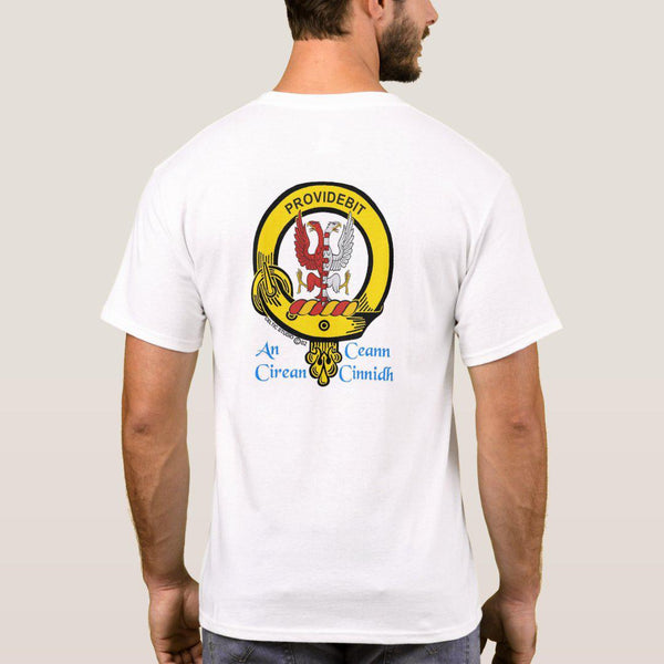 Boyle Scottish Clan Crest Full T-Shirt, Family Crest Shirt
