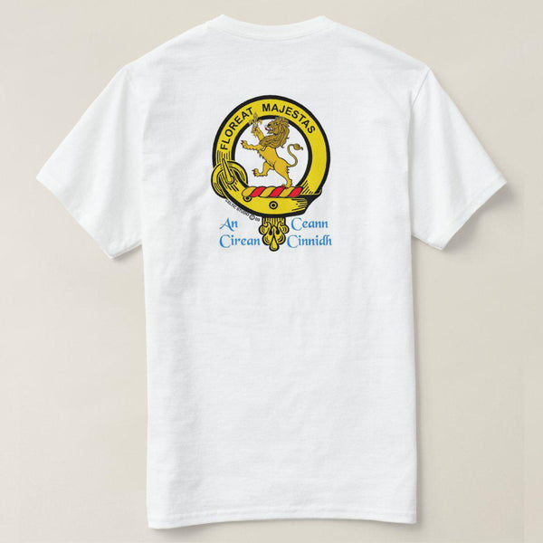 Brown Scottish Clan Crest Full T-Shirt, Family Crest Shirt